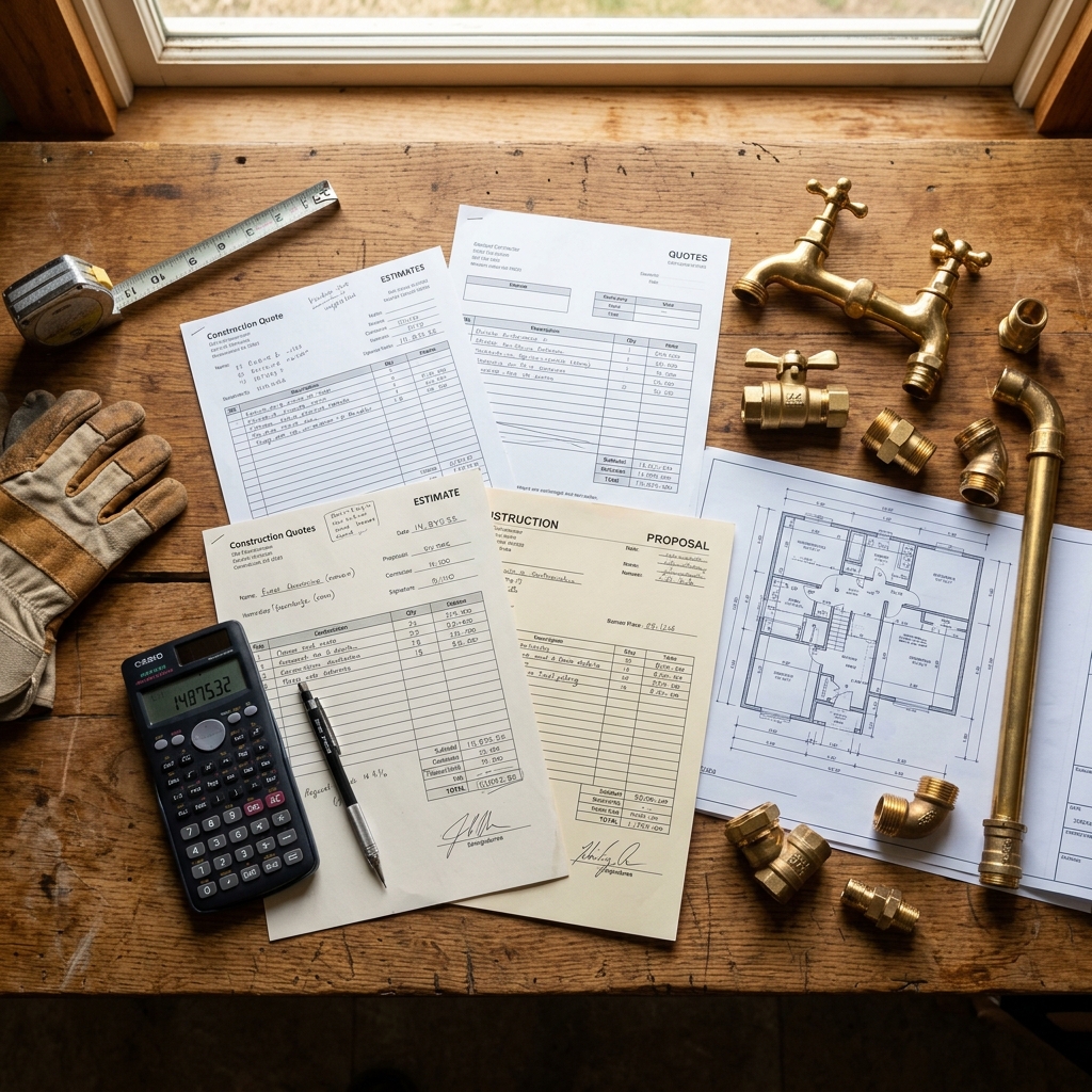 Comment Comparer les Devis de Plomberie Efficacement ?